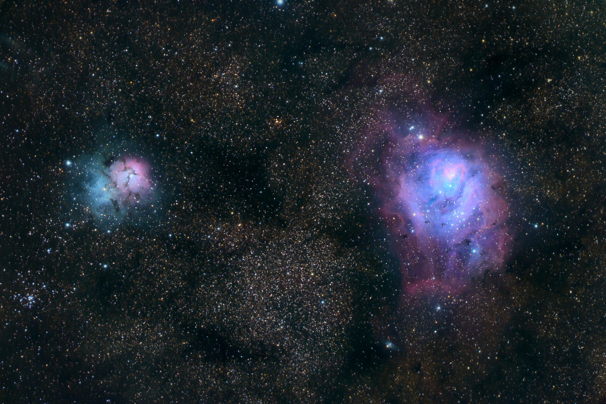 Lagoon & Trifid - M8 & M20